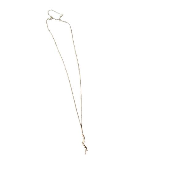 Stella & Dot Chase Coral Pendant Gold Tone Statement Necklace 16” Approx. NIB - Picture 3 of 13